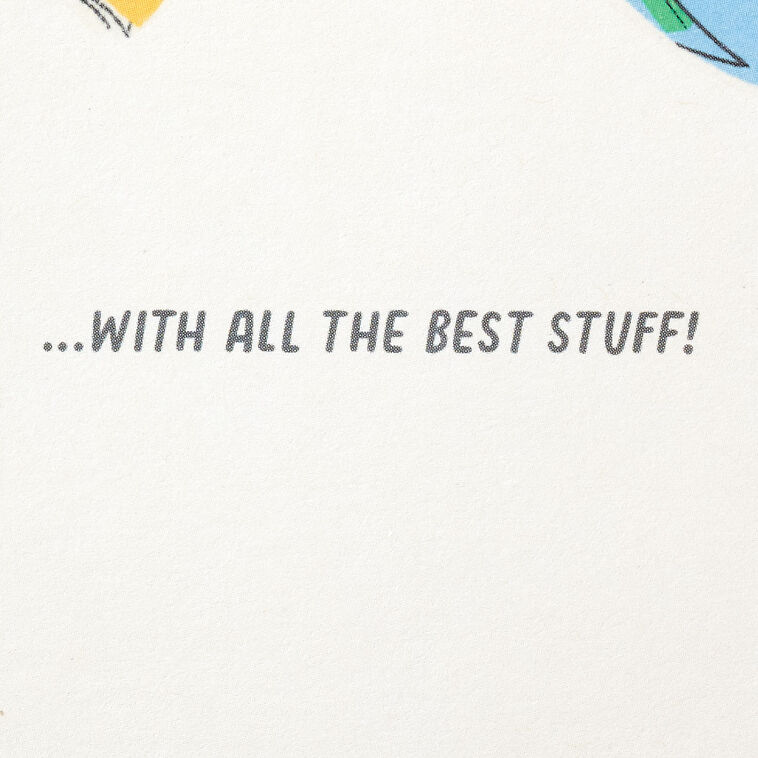 Hallmark 3.25" Mini Little World Changers™ Day Packed With Good Stuff Card