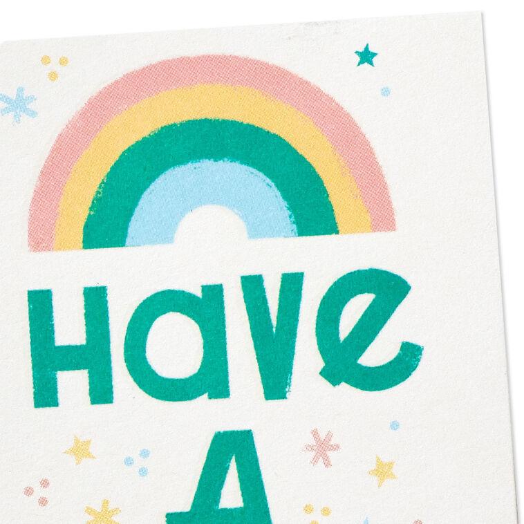 Hallmark 3.25" Mini Little World Changers™ Have A Good Day Blank Card