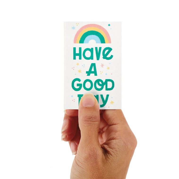 hallmark 3.25" Mini Little World Changers™ Have a Good Day Blank Card