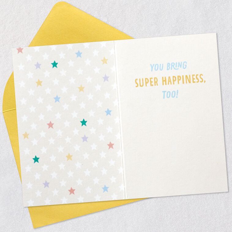 Hallmark 3.25" Mini Little World Changers™ Super Love For A Super Kid Card