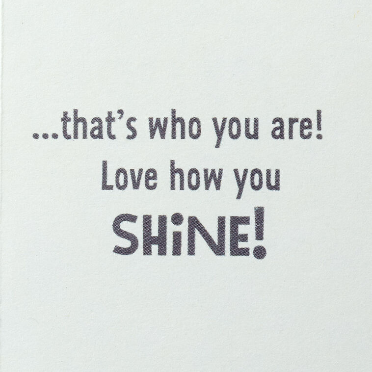 Hallmark 3.25" Mini Little World Changers™ Super Star Card