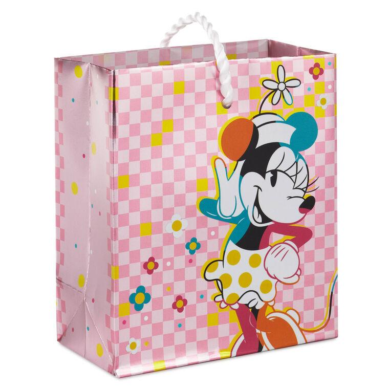 hallmark 4.6" Disney Minnie Mouse on Pink Gift Card Holder Mini Bag