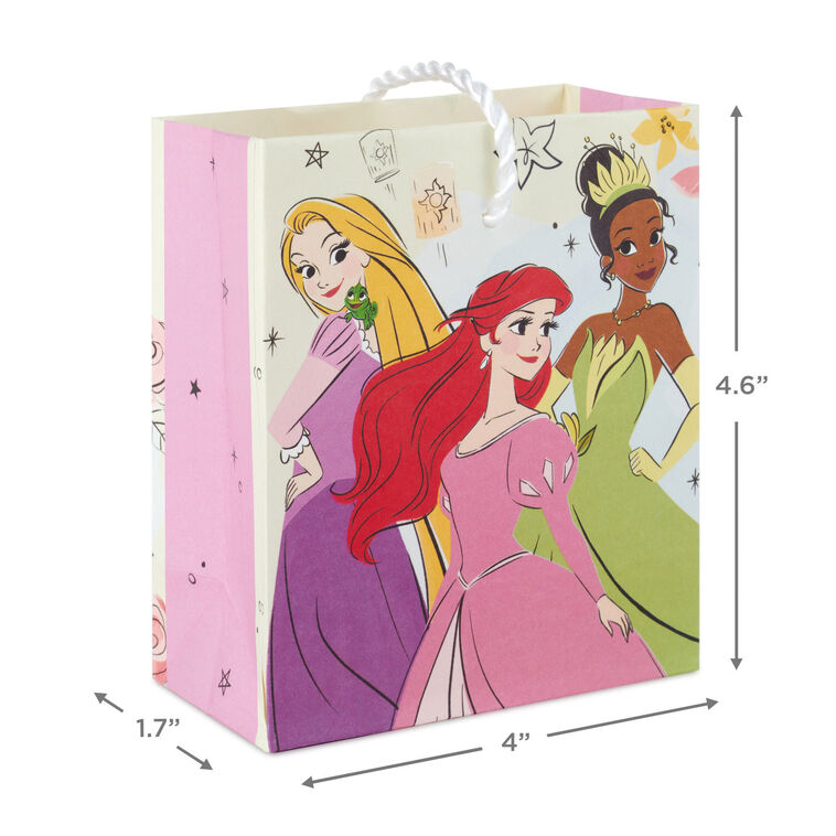 Hallmark 4.6" Disney Princesses Gift Card Holder Mini Bag