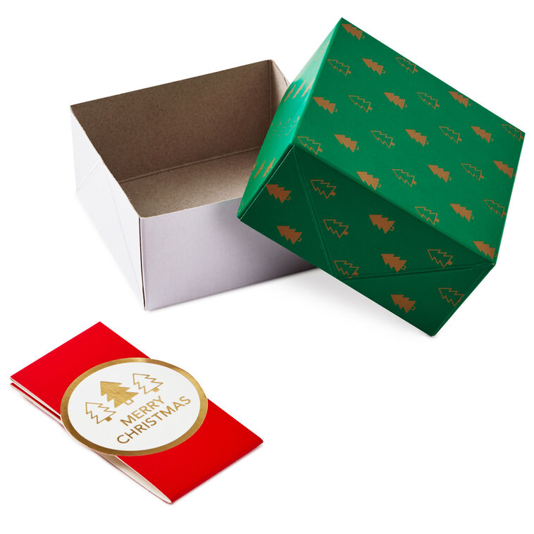 Hallmark 4" Merry Mix 3-Pack Small Christmas Gift Boxes Assortment