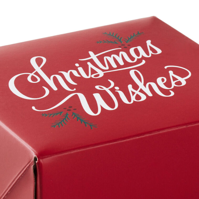 Hallmark 4" Merry Wishes 4-Pack Small Christmas Gift Boxes Assortment