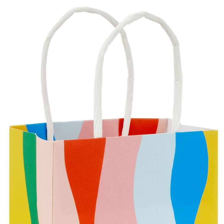 Hallmark 4" Retro Birthday 3-Pack Gift Card Holder Mini Bags