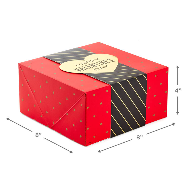 Hallmark 8" Square Happy Valentine's Day 2-Pack Gift Boxes