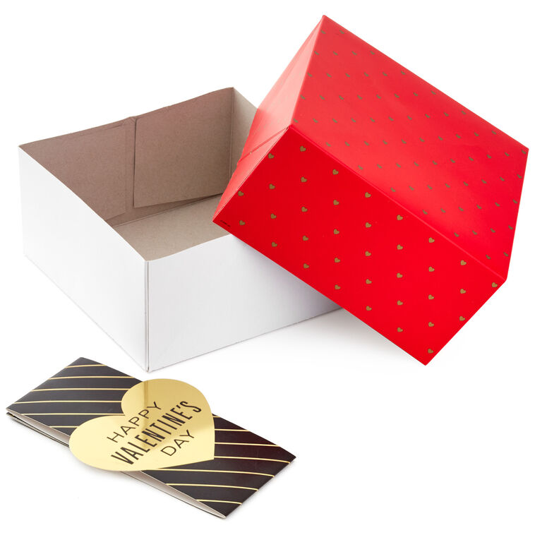 Hallmark 8" Square Happy Valentine's Day 2-Pack Gift Boxes