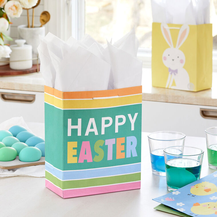 Hallmark 9.6" Assorted Cute Designs 4-Pack Medium Easter Gift Bags