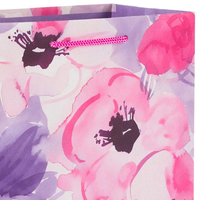 Hallmark 9.6" Bright Watercolors Assorted 4-Pack Medium Gift Bags