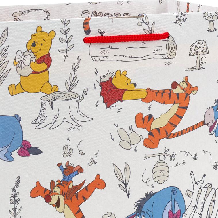 Hallmark 9.6" Disney Winnie The Pooh Friends Together Medium Gift Bag