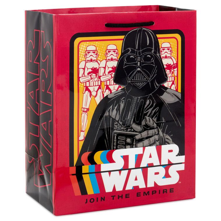 hallmark 9.6" Star Wars™ Darth Vader™ and Stormtroopers™ Medium Gift Bag