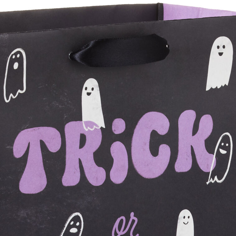 Hallmark 9.6" Trick Or Treat Ghosts Medium Halloween Gift Bag