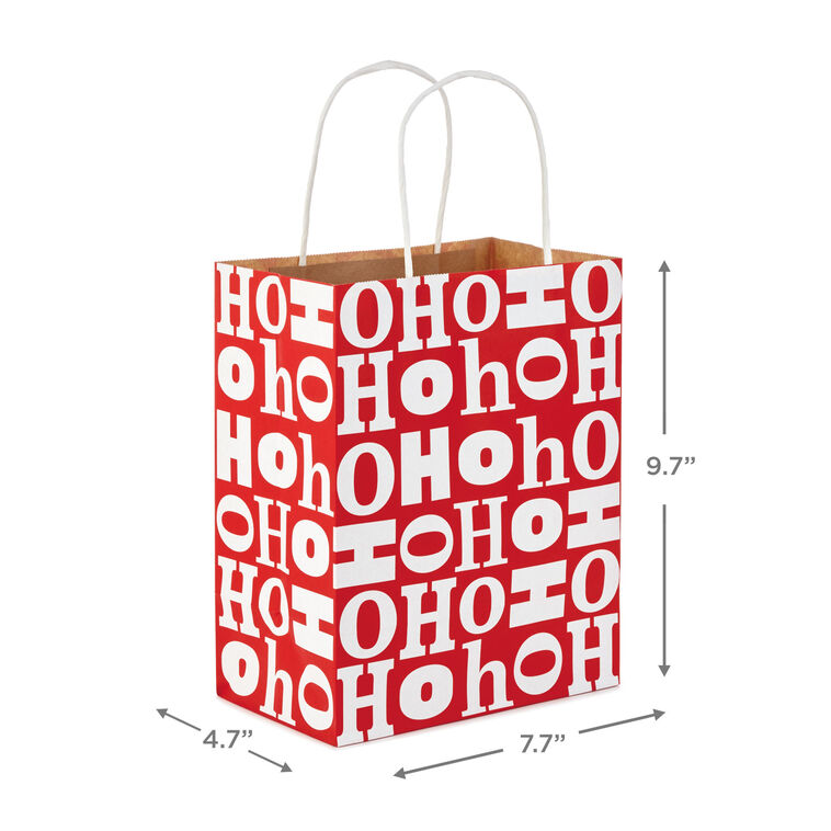 Hallmark 9.7" Bright Fun 12-Pack Christmas Gift Bags