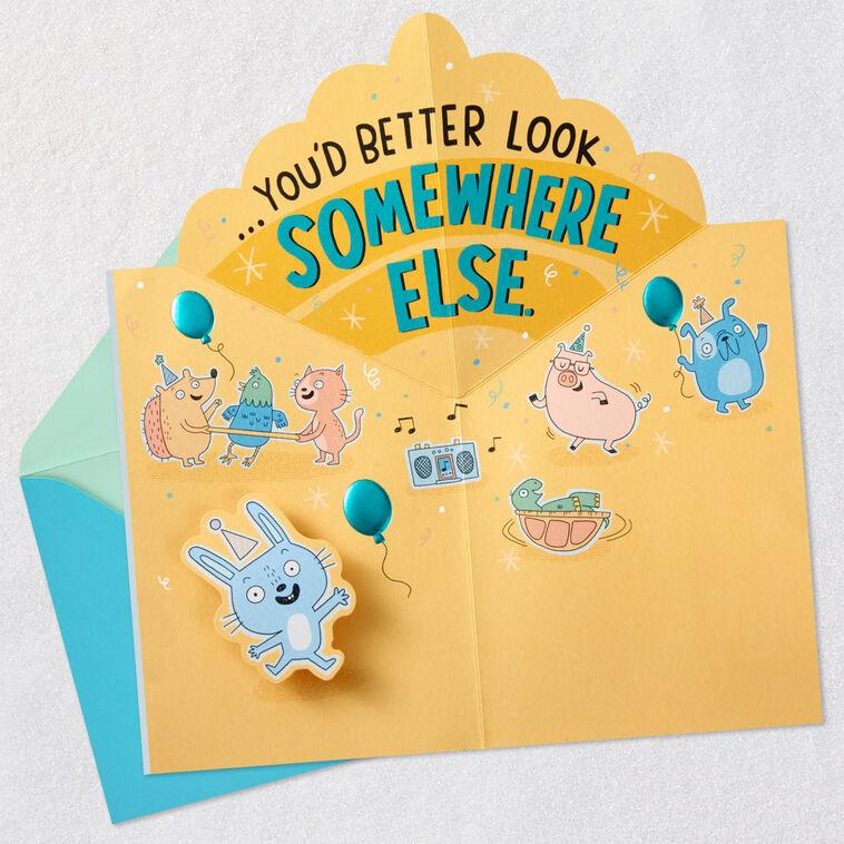 Hallmark A Big Birthday Fuss Pop-Up Birthday Card For Like A Son