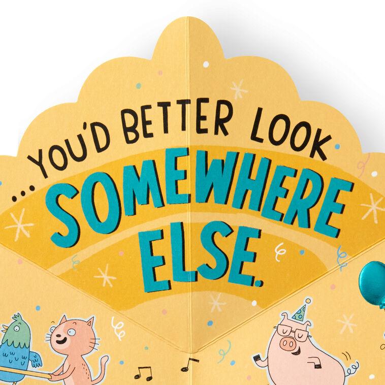 Hallmark A Big Birthday Fuss Pop-Up Birthday Card For Like A Son
