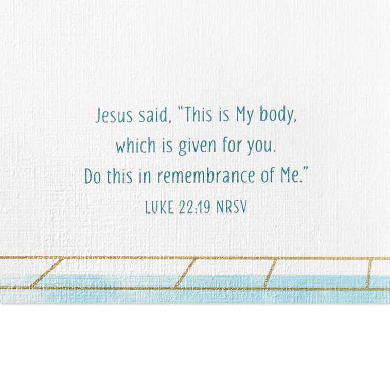 Hallmark A Celebration Of God's Love For You First Communion Card