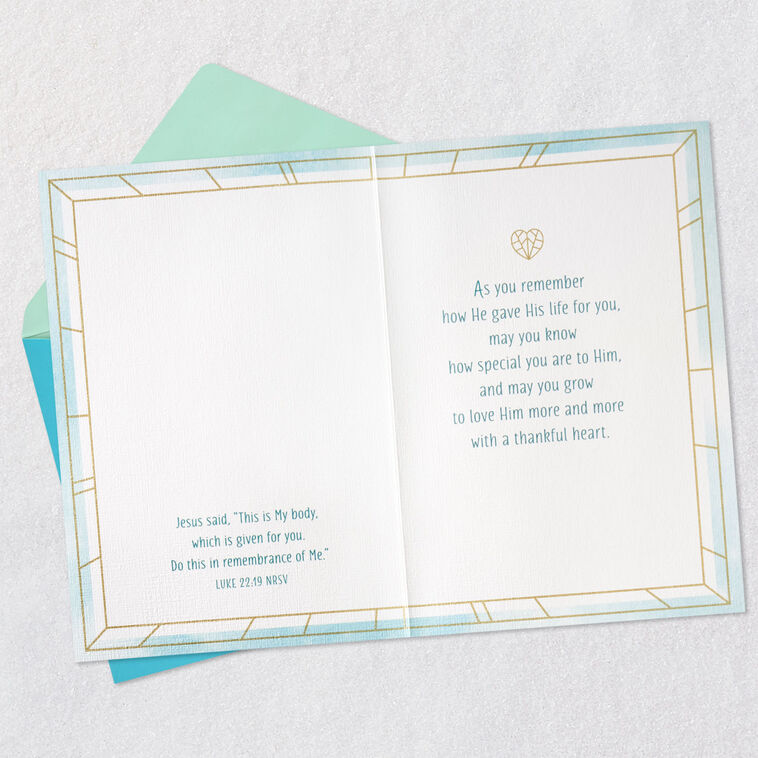 Hallmark A Celebration Of God's Love For You First Communion Card