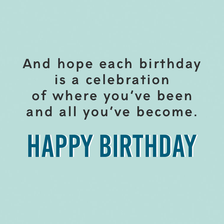 Hallmark A Celebration Of You Birthday Card For Nephew