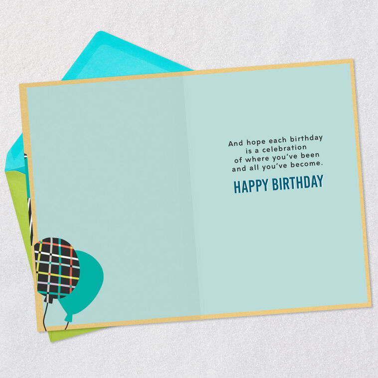 Hallmark A Celebration Of You Birthday Card For Nephew