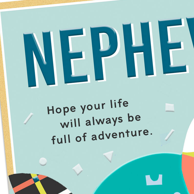 Hallmark A Celebration Of You Birthday Card For Nephew