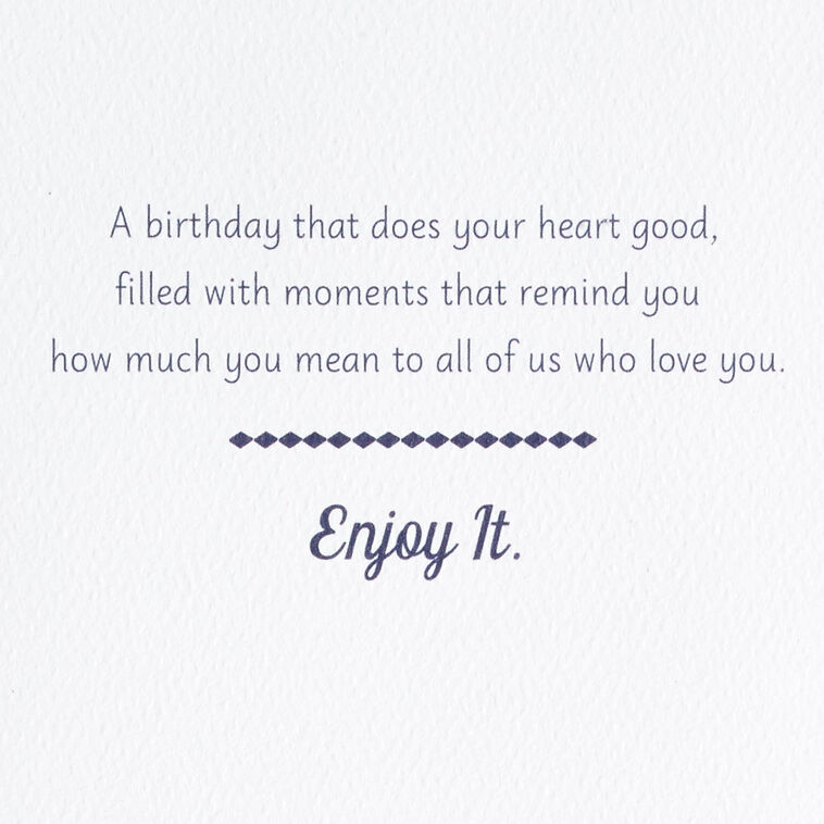 Hallmark A Chance To Pause And Celebrate Birthday Card For Brother-in-Law