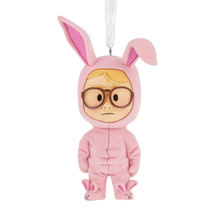 hallmark A Christmas Story™ Ralphie in Bunny Suit Stylized Hallmark Ornament