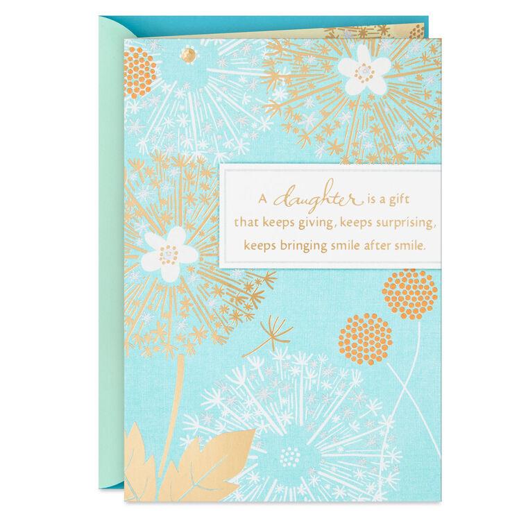 hallmark A Daughter Is a Gift Birthday Card for Daughter