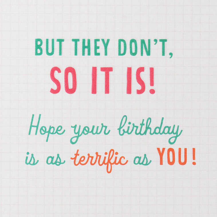 Hallmark A Day As Terrific As You Birthday Card For Niece