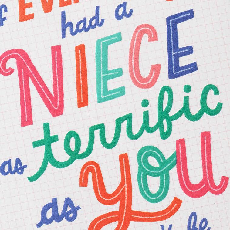 Hallmark A Day As Terrific As You Birthday Card For Niece