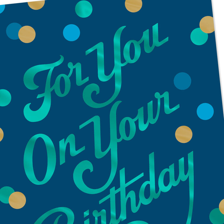Hallmark A Day Filled With What Means The Most To You Birthday Card