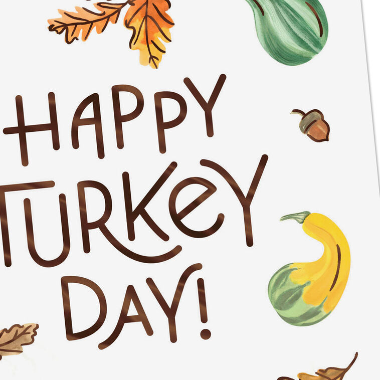Hallmark A Day Stuffed With Happy Times Thanksgiving Card