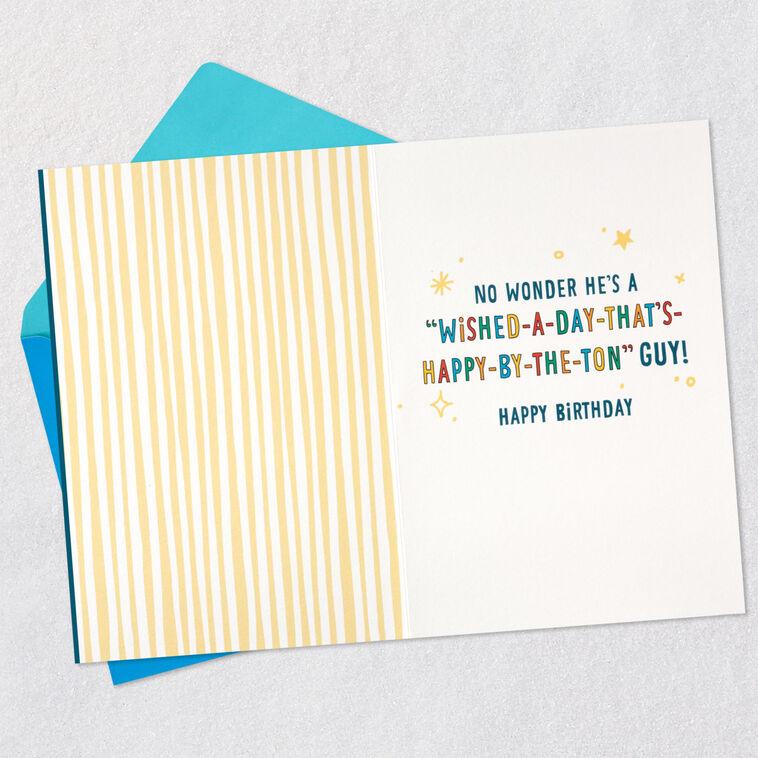 Hallmark A Day That's Happy By The Ton Birthday Card For Godfather