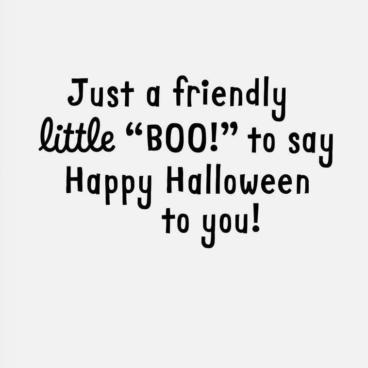 Hallmark A Friendly Little Boo Halloween Note Cards Pack Of 6