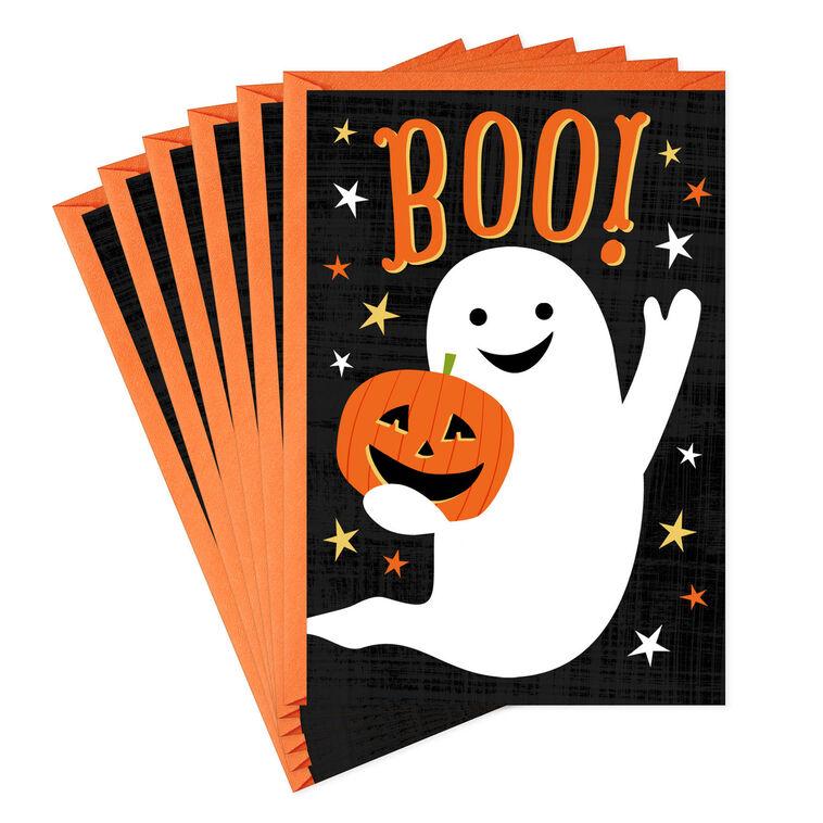 hallmark A Friendly Little Boo Halloween Note Cards Pack of 6