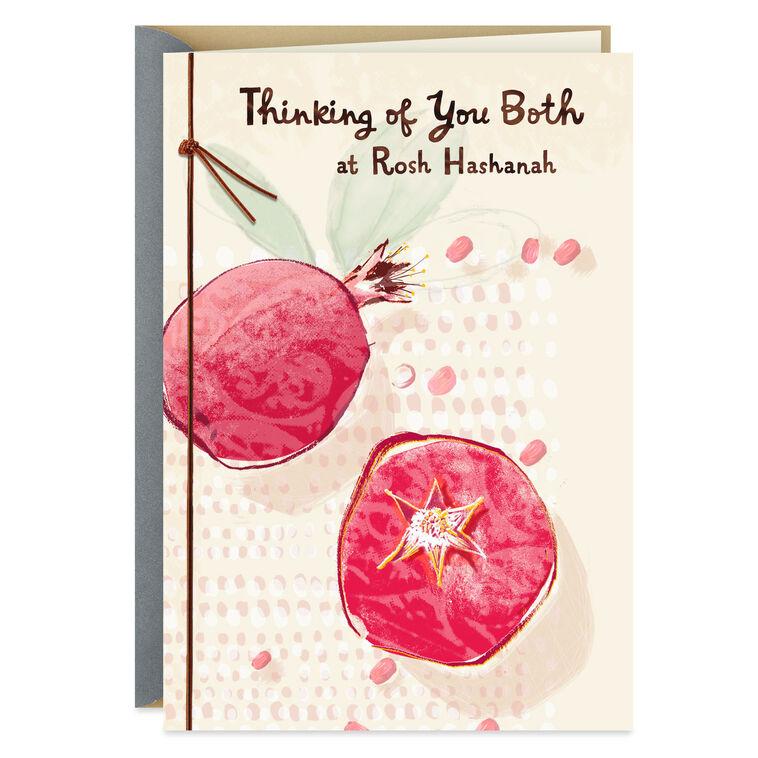 hallmark A Fruitful and Sweet New Year Rosh Hashanah Card for Both