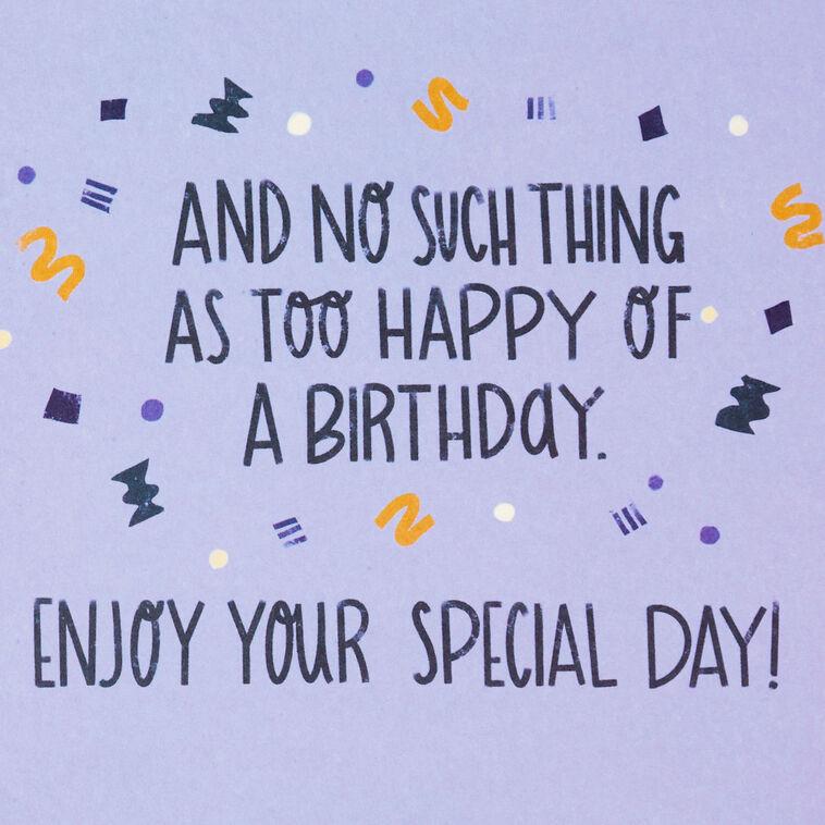 Hallmark A Giant Cake For A Great Dad Birthday Card