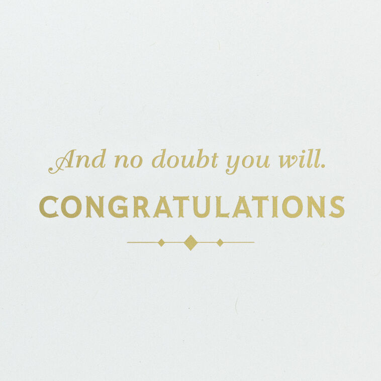 Hallmark A Good Opportunity For You New Job Congratulations Card