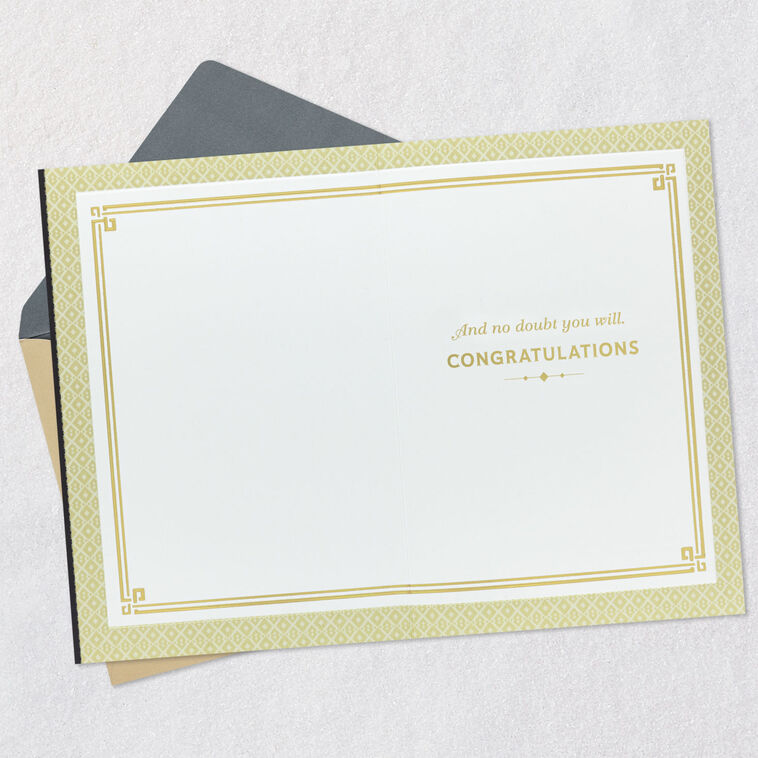 Hallmark A Good Opportunity For You New Job Congratulations Card