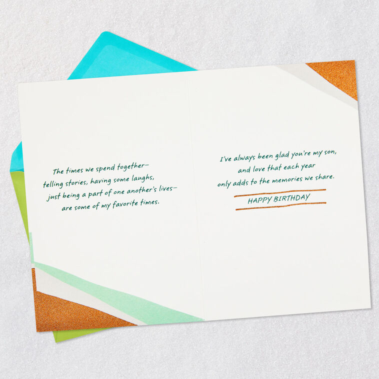Hallmark A Good Son Who's A Good Friend Birthday Card For Son