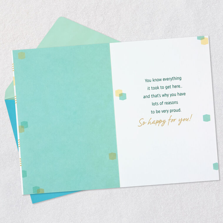 Hallmark A Great Accomplishment Congratulations Card