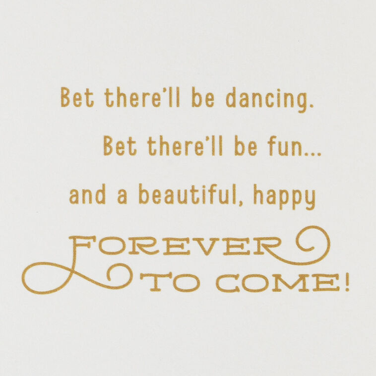 Hallmark A Happy Forever To Come Wedding Shower Card