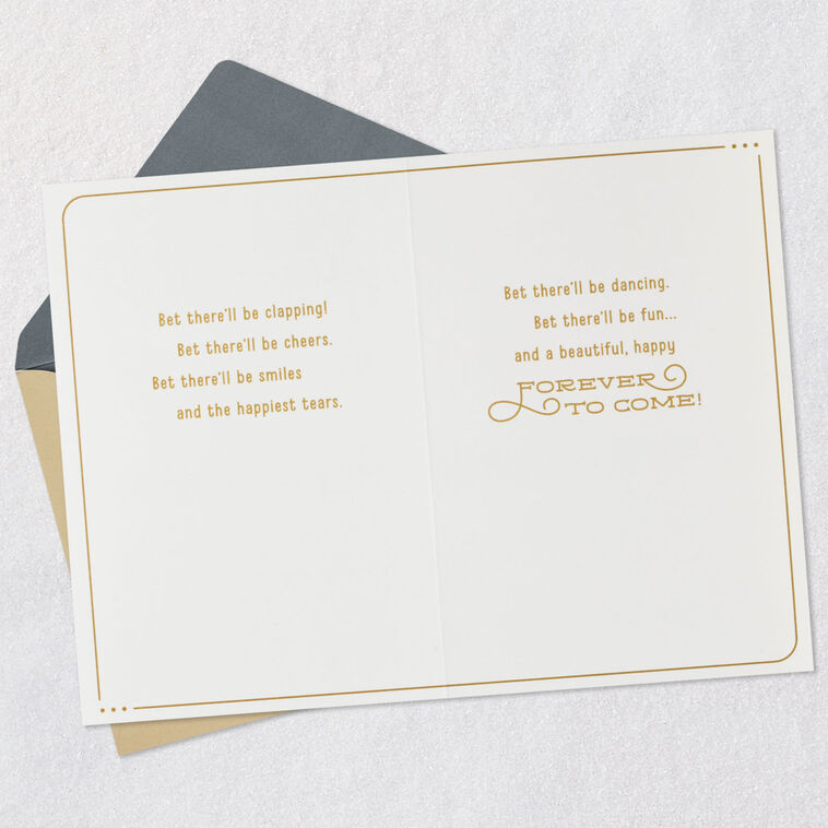 Hallmark A Happy Forever To Come Wedding Shower Card