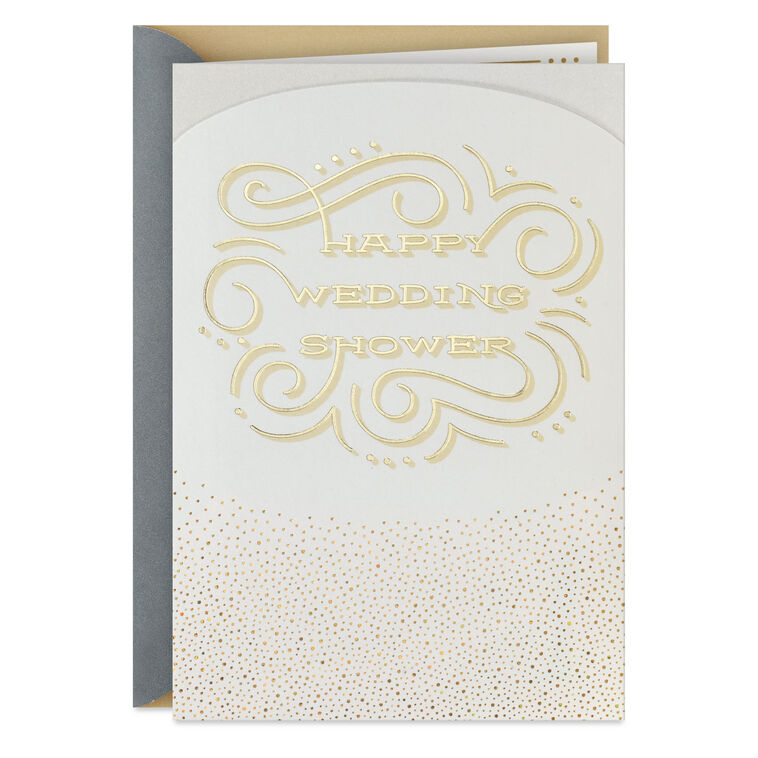 hallmark A Happy Forever to Come Wedding Shower Card