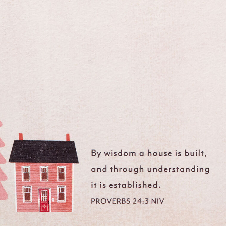 Hallmark A House Filled With Love Religious New Home Congratulations Card