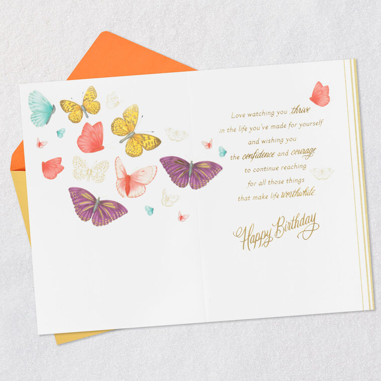 Hallmark A Life That Makes You Truly Happy Birthday Card For Daughter
