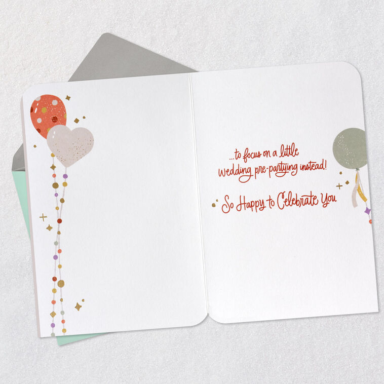 Hallmark A Little Break To Celebrate Bridal Shower Card