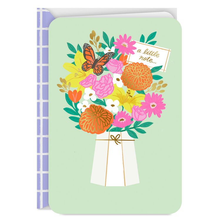 hallmark A Little Note of Sincere Gratitude Thank You Card