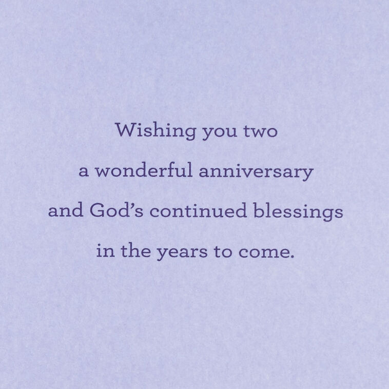 Hallmark A Love Like Yours Religious Anniversary Card For Couple
