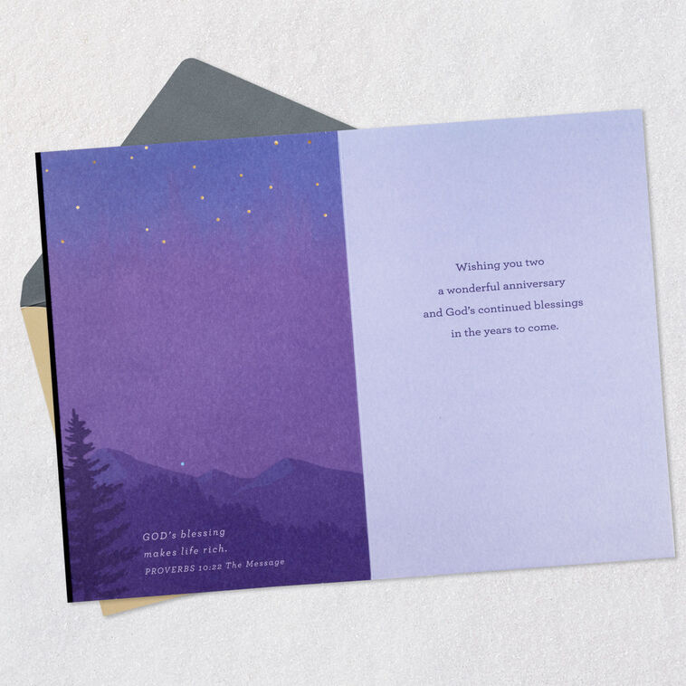 Hallmark A Love Like Yours Religious Anniversary Card For Couple